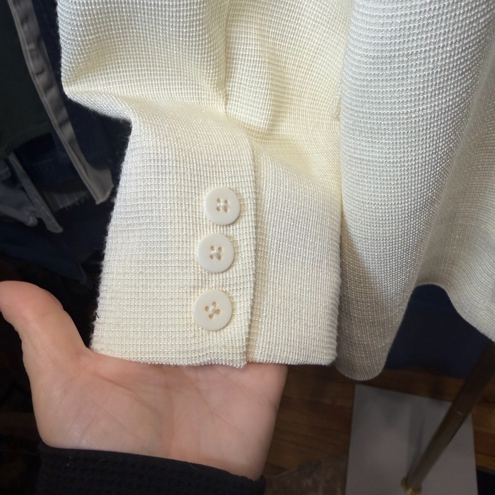 NWOT Wayf Off-White Blazer - Picture 5 of 7